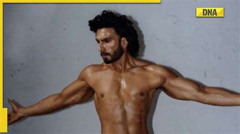 ranveer singh nudes|Ranveer Singh FINALLY shares his nude shoot on Insta. Deepika。